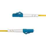 StarTech.com 3m (9.8ft) LC to LC (UPC) OS2 Single Mode Simplex Fiber Optic Cable, 9/125, 40G/100G, LSZH Fiber Jumper Cord 10 ft / 3 m LC to LC