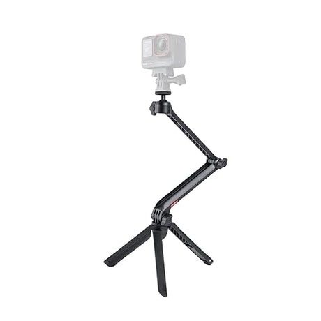 Insta360 Multi Mount, All-in-One Camera Rig, Tripod, Selfie Stick & Magic Arm, 360 Ball Joint for Adjustable Angles, Compatible with Insta360 Ace/GO/Link/X Series, Black