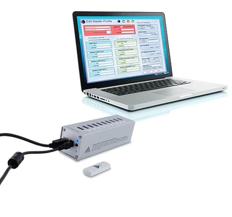 Apricorn Aegis Configurator On USB Key Bundled with Approved 10-Port USB Hub with 5 Amp Power Supply and Windows Based Software