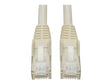 TRIPP LITE Cat6 Gigabit Snagless Molded Patch Cable, 50', White 50-ft. White