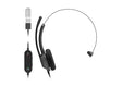 Cisco Headset 321 USB-C, Wired Single On-Ear Headphones, Webex Controller with USB-C, Carbon Black, 2-Year Limited Liability Warranty (HS-W-321-C-USBC) Carbon Black Adjustable Professional
