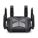 TP-Link AXE16000 Quad-Band WiFi 6E Router (Archer AXE300) - Dual 10Gb Ports Wireless Internet Router, Gaming Router, Supports VPN Client, 2.5G WAN/LAN Port, 4 Gigabit LAN Ports