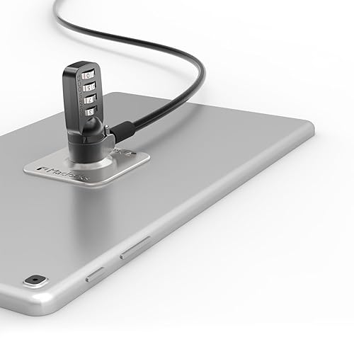 Compulocks Universal Tablet Lock with Combination Cable Lock Black