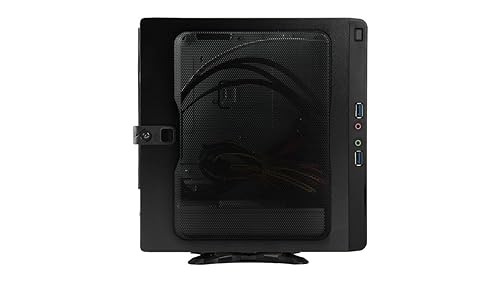 InWin BQ656 Mini-ITX Case with Internal 200W 80+ Gold PSU, Slim Optical Drive Bay x 1 or 2.5 HDD x 1, 2.5 HDD x 1; Front Port: USB 3.0 x 2, HD Audio