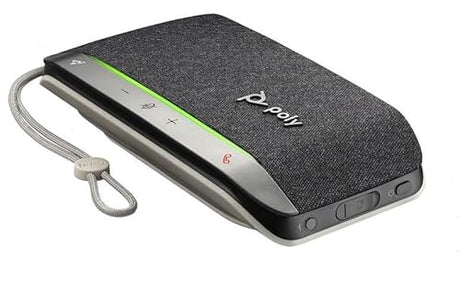 Poly - Sync 20+ Bluetooth Speakerphone - Personal Portable Speakerphone - Noise & Echo Reduction - USB-A Bluetooth Adapter - Compatible to Connect to Your PC/Mac/Cell Phone - Works with Teams, Zoom
