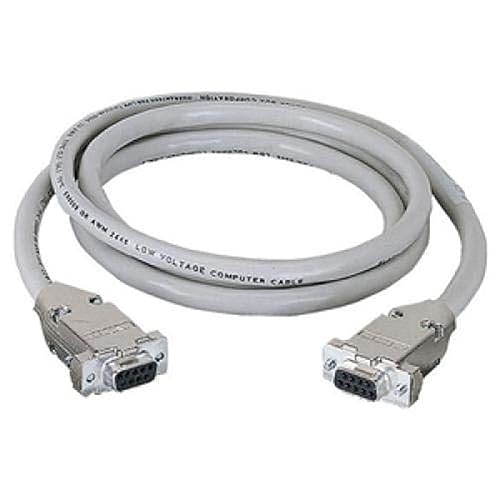 Black Box Serial Extension Cable - DB-9 (F) to DB-9 (F) - 25 ft