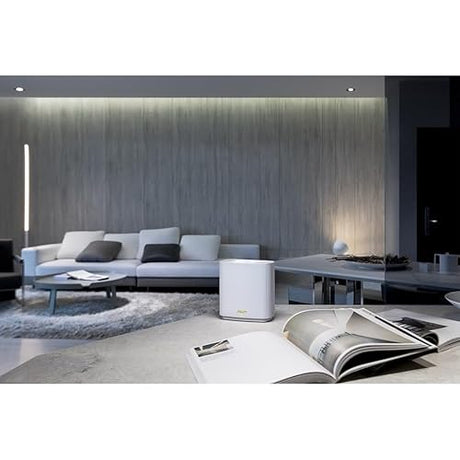 ASUS ZenWiFi AX6600 Tri-Band Mesh WiFi 6 System (XT8 2PK) - Whole Home Coverage up to 5500 sq.ft & 6+ Rooms, AiMesh, Included Lifetime Internet Security, Easy Setup, 3 SSID, Parental Control, White ZenWiFi AX White 2PK