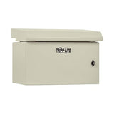 Tripp Lite 6U Locking Industrial Wallmount NEMA 3R Protection Server Rack Enclosure, 16.5 inches Deep, Heavy Duty Metal Construction, Built-in Internal Fans, Gray, 5-Year Warranty (SRN3RG6U)
