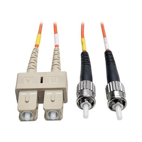 Tripp Lite Duplex Multimode 50/125 Fiber Patch Cable (SC/ST), 2M (6-ft.)(N504-02M) 2 meters