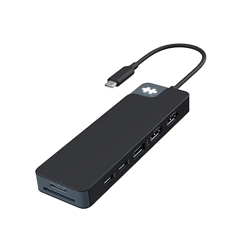 HyperDrive Flex 9 Port Dual 4K HDMI Dock - Black 9 Port Dual 4K Black