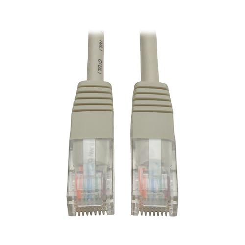 Tripp Lite N002-003-GY Cat5e 350MHz RJ45M/M 3-Feet Molded Patch Cable (Gray)