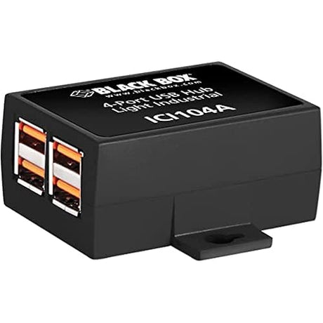 Black Box ICI104A, Industrial USB 2.0 Hub, 4-Port