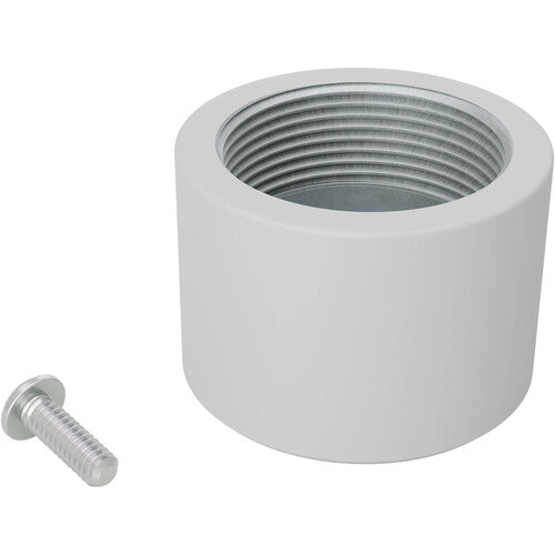 Vaddio 1.5" NPT Drop Pipe Camera Adapter (White)