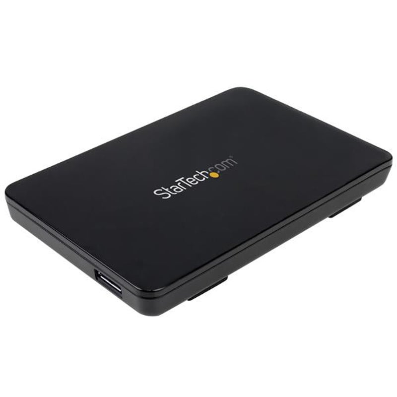 StarTech.com USB 3.1 Gen 2 (10 Gbps) Tool-Free Enclosure For 2.5 Inch SATA Drives