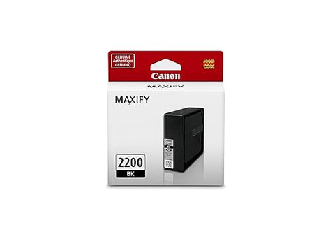 Genuine Canon PGI-2200 Pigment Ink Cartridge, Black