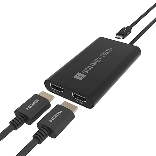 Sonnet DisplayLink USB-C to Dual 4K 60Hz HDMI Adapter