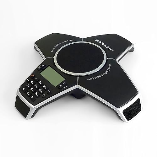 Spracht CP-3012 Aura Professional Unified Communications Conference Phone, Black