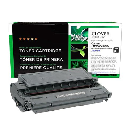 Clover Remanufactured Toner Cartridge Replacement for Canon 1491A002AA (E40) | Black | High Yield Canon E40 Black