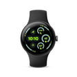 Google Pixel Watch 3 (45mm) - Android Smartwatch with Heart Rate Tracking, Advanced Running from Fitbit, Fitness Insights, 24-Hour Battery - Matte Black Aluminum Case - Obsidian Band - Wi-Fi Obsidian 45mm Wi-Fi