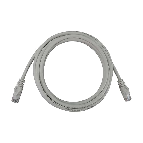 Tripp Lite Cat6a 10G Ethernet Cable, Snagless Molded UTP Network Patch Cable (RJ45 M/M), White, 10 Feet / 0.3 Meters, Manufacturer's Warranty (N261-010-WH)