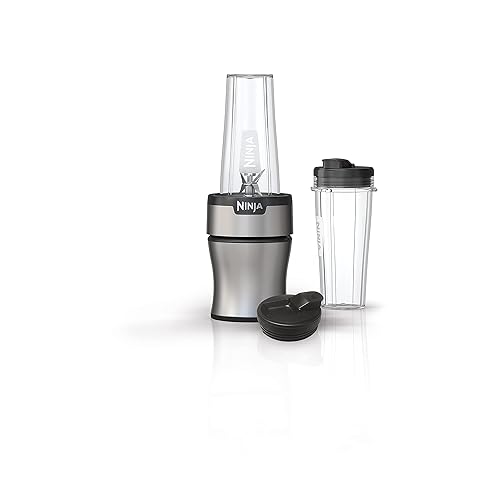 Ninja BN300C, Personal Nutri-Blender With Ice-Crushing Technology, Black/Silver, 700W