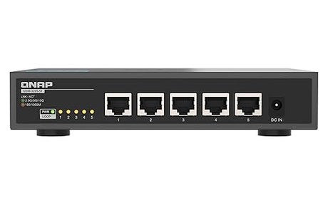 QNAP 5-Port 10GBASE-T Unmanaged Switch (QSW-3205-5T-US)