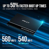 PNY CS900 2 TB Solid State Drive - 2.5 Internal - SATA (SATA/600) - Desktop PC, MAC Device Supported - 550 MB/s Maximum Read Transfer Rate - 3 Year Warranty 3D TLC