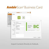 Ambir ImageScan Pro 687 Duplex Card Scanner with AmbirScan Business Card for Windows PC
