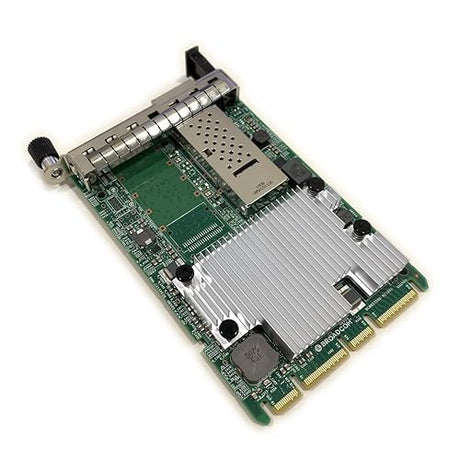 BCM957504 N1100G N1100FX for Broadcom NetXtreme Single-Port 100 Gb/s GbE QSFP56 Ethernet PCI Express 4.0 x16 SFF Network Card Adapter for Dell HP Lenovo with OCP 3.0 Slot