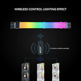 Lian Li Strimer Wireless 8 Pin - Addressable RGB Power Extension Cable with Wireless Control - LED Strip - Wireless Controller NOT Included; a Controller is Required for use (PW8-1W)