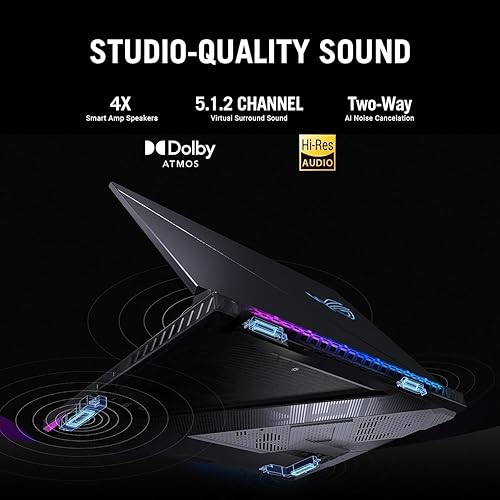 ASUS ROG Strix G18 Gaming Laptop, 18 Nebula 16:10 240Hz QHD, Intel 24-Core i9-14900HX, GeForce RTX 4080, 32 GB DDR5, 2 TB SSD, Backlit Keyboard, Wi-Fi 6E, Windows 11 Pro, with Designed Accessories