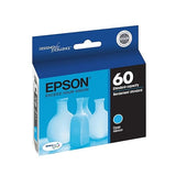 Epson 60 DURABrite Ultra Standard Capacity Ink Cartridge, Cyan (T060220)