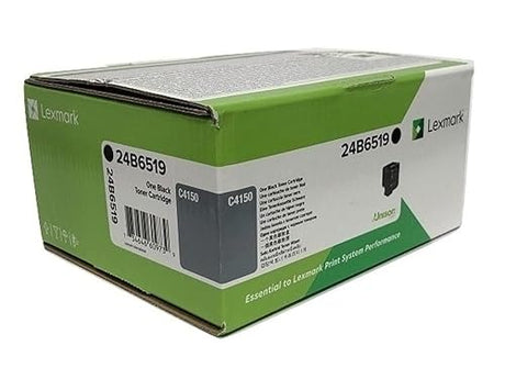 Lexmark 24B6519 C4150 Toner Cartridge (Black) in Retail Packaging