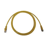 Tripp Lite Cat6a 10G Ethernet Cable, Snagless Molded Slim STP Network Patch Cable (RJ45 M/M), Yellow, 5 Feet / 1.5 Meters, Manufacturer's Warranty (N262-S05-YW)