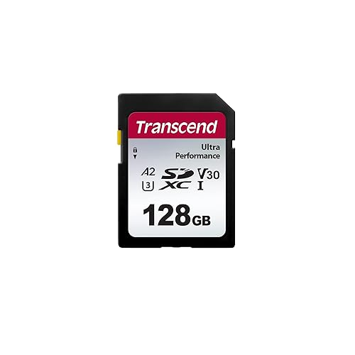 Transcend 128GB SD Card UHS-I U3 A1 Ultra Performance - TS128GSDC340S