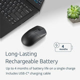 Kensington MY430 EQ Rechargeable Mouse, Multi-Device, Programmable Buttons (K75507WW)