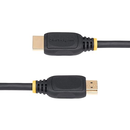 StarTech.com 18in (0.5m) HDMI 2.0 Extension Cable, High Speed HDMI Port Saver Cable, 4K 60Hz, HDMI Extension Cord, M/F