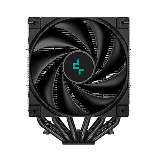 DEEPCOOL AK620 DIGITAL High Performance Dual Tower CPU Cooler, 6 Copper Heat Pipes, 2x 120 FDB Fans, 260W Heat Dissipation LGA2066/2011-v3/1200/1511/ Black AK620 DIGITAL