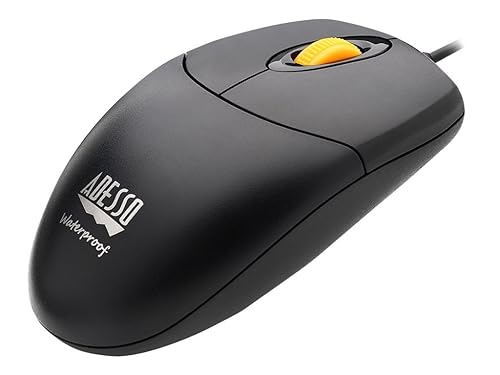 Adesso Imouse W3 Waterproof Mouse with Magnetic Scroll Wheel