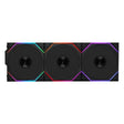 Lian Li UNI Fan TL 120 Wireless - Triple Pack - 2.4 GHz Wireless Controller Included - Daisy Chain & Infinity Mirror Design - Controller Required - Black (12TL1W3B)