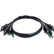 Black Box Secure KVM Cable - Each end (1) USB
