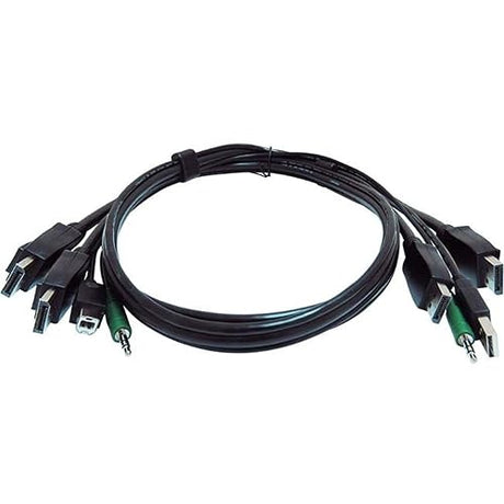 Black Box Secure KVM Cable - Each end (1) USB