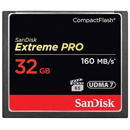 Sandisk 32 GB Extreme Pro CF 160MB/s High Speed UDMA7 Compact Flash Card