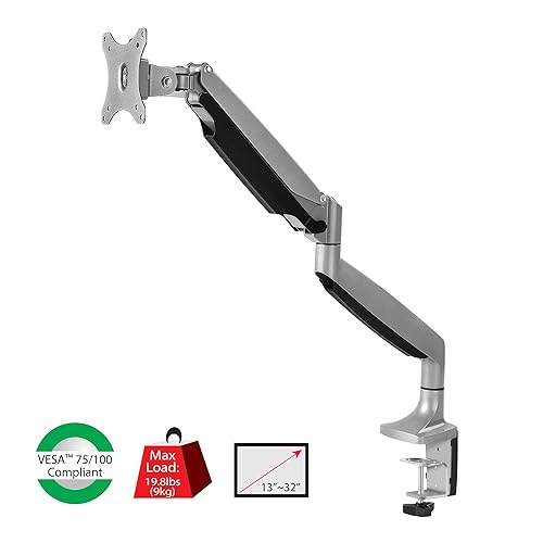 SIIG Desk Mount for Flat Panel Display CE-MT2D12-S1