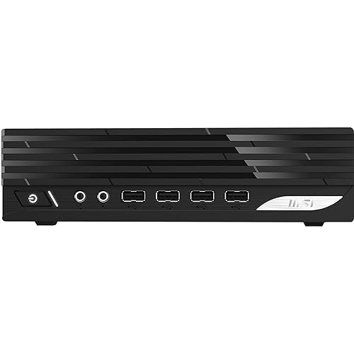 MSI PRO DP21 12M Mini Desktop Computer - 12th Gen Intel Core i9-12900 16-Core up to 5.10 GHz Processor, 16GB RAM, 2TB NVMe SSD, Intel UHD Graphics 770, Wi-Fi 6, VESA Mounting, Windows 11 Home