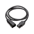 TRIPP LITE Computer Power Extension Cord 13a, 16awg (Iec-320-C14 to Iec-320-C13) 3-Ft. (P004-003-13A)
