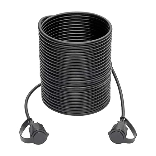 Tripp Lite N206-PC50-IND CAT5E/Cat6 Patch Cable RJ45 CMX Outdoor Industrial, 50'