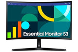 Samsung 27-inch FHD Black Curved Screen Monitor with 100 Hz Refresh Rate, Game Mode, Eye Saver Mode - (LS27D368GANXZA) [Canada Version](2025)
