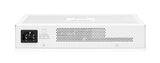 HPE Networking Instant On Switch Series 1830 8-Port Gb Smart-Managed Layer 2 Ethernet Switch with PoE | 8X 1G | 4X CL4 PoE (65W) | Fan-Less | US Cord (JL811A#ABA)