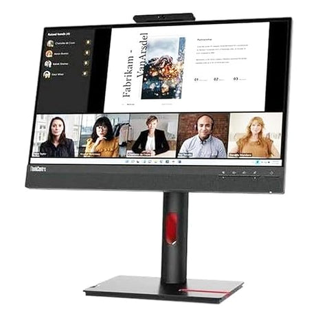 Lenovo ThinkCentre Tiny-In-One 22 Gen 5 21.5" 16:9 Full HD IPS WLED LCD Monitor with Webcam, Black